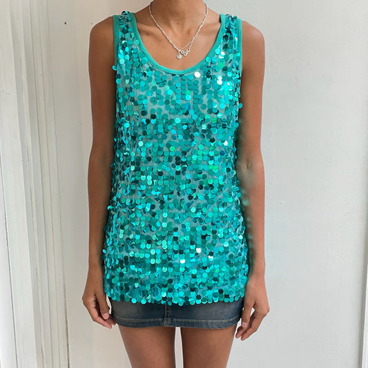 Pailletten Top