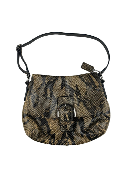Snake Print Coach Bag