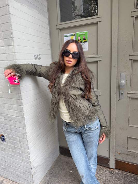 Faux Fur Jacket