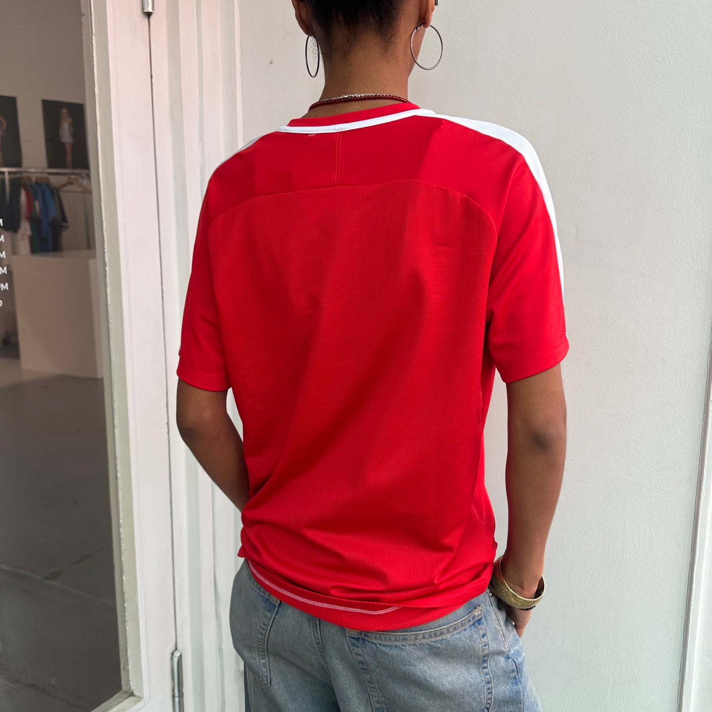 Rotes Nike Top