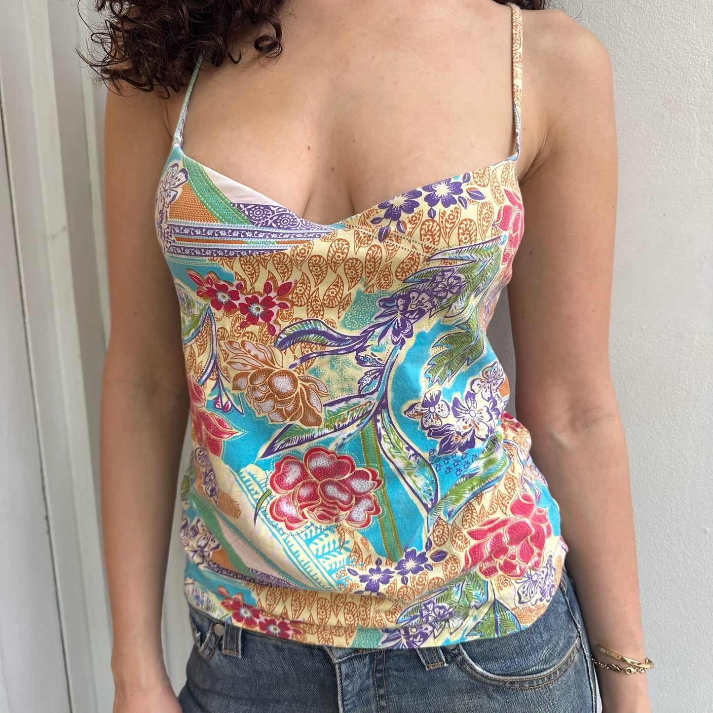 Buntes Blumen Cami