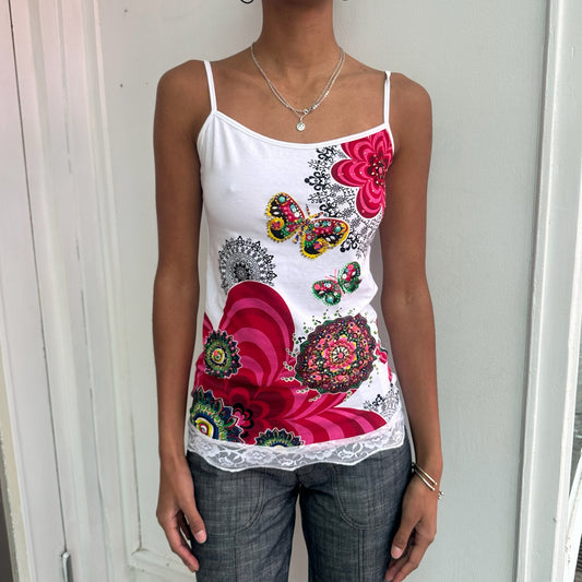Weißes Cami