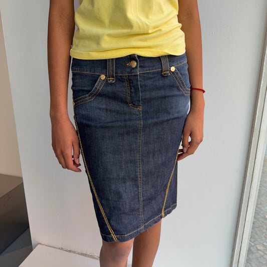 Denny Rose Midi Skirt