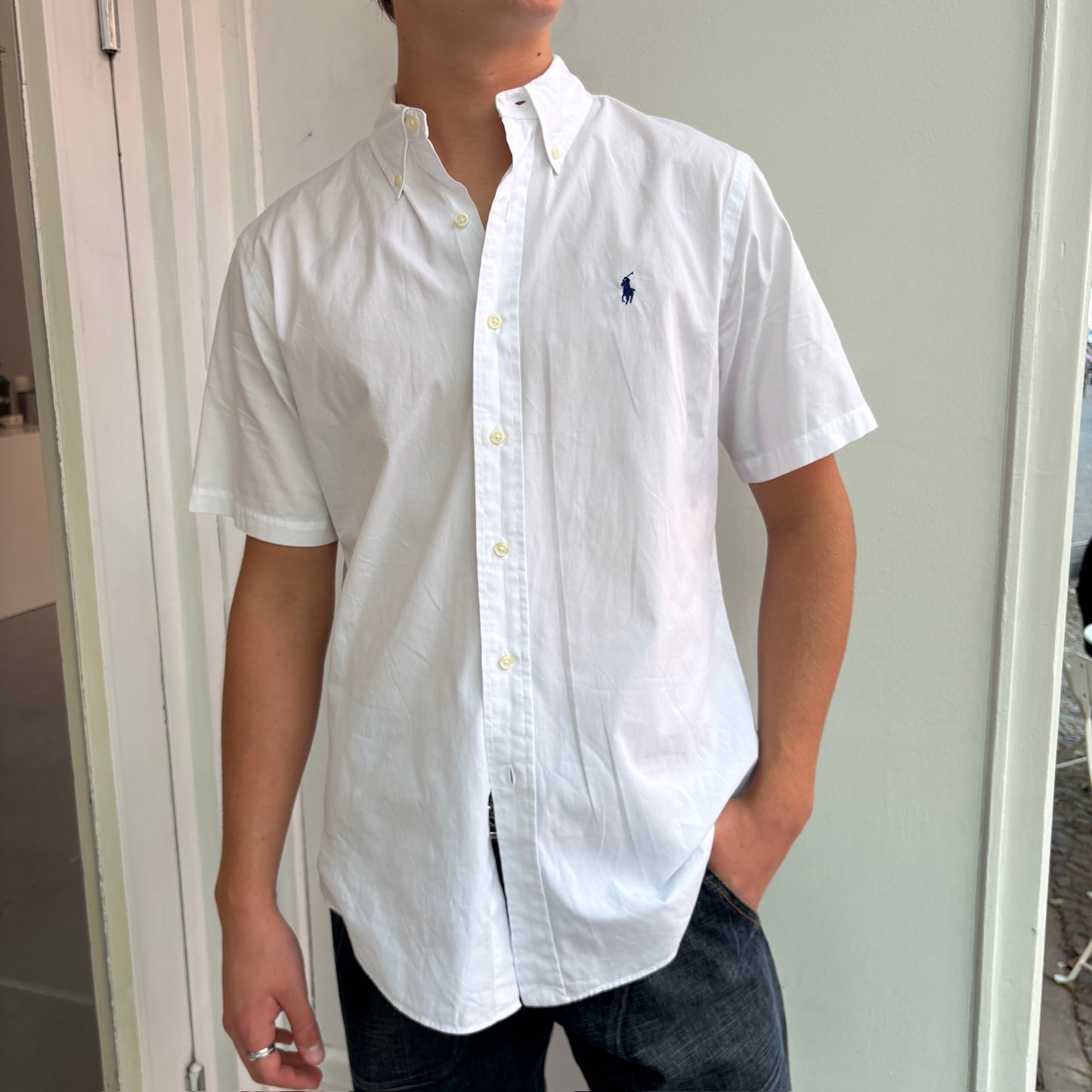 White Ralph Lauren shirt