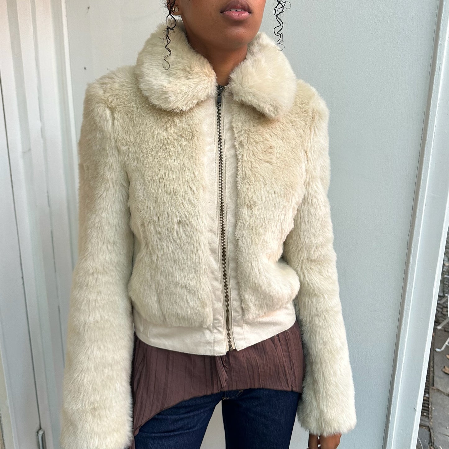 Faux Fur Jacke
