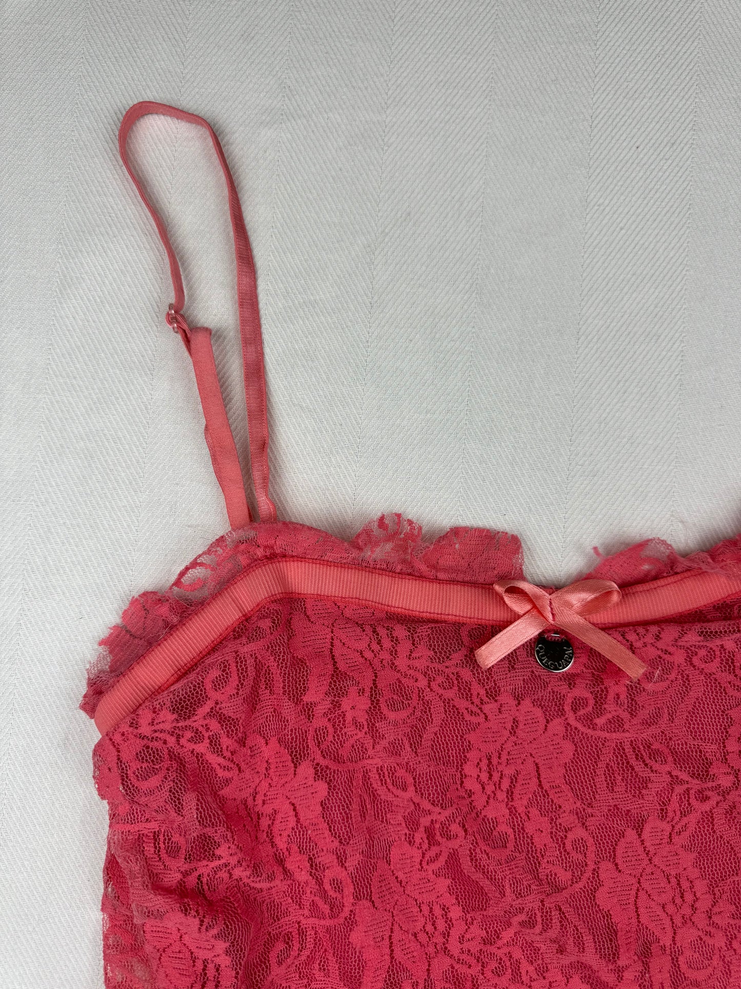 Pink Lace Top