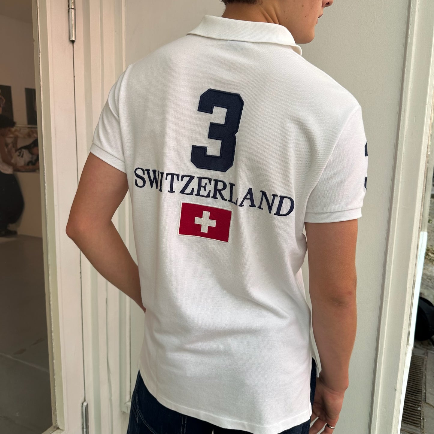 Weißes Ralph Lauren Polo