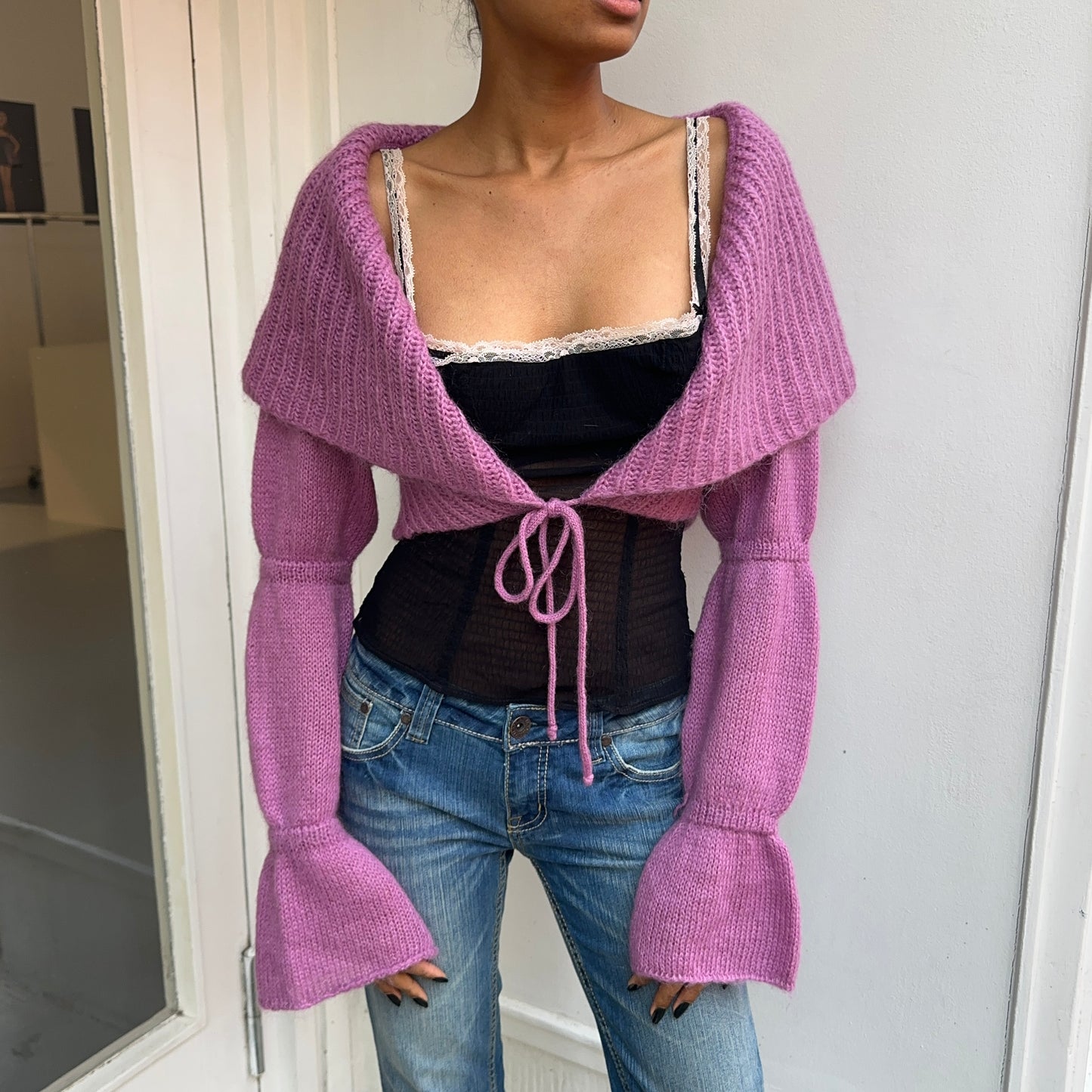 Purple Fairycore Cardigan