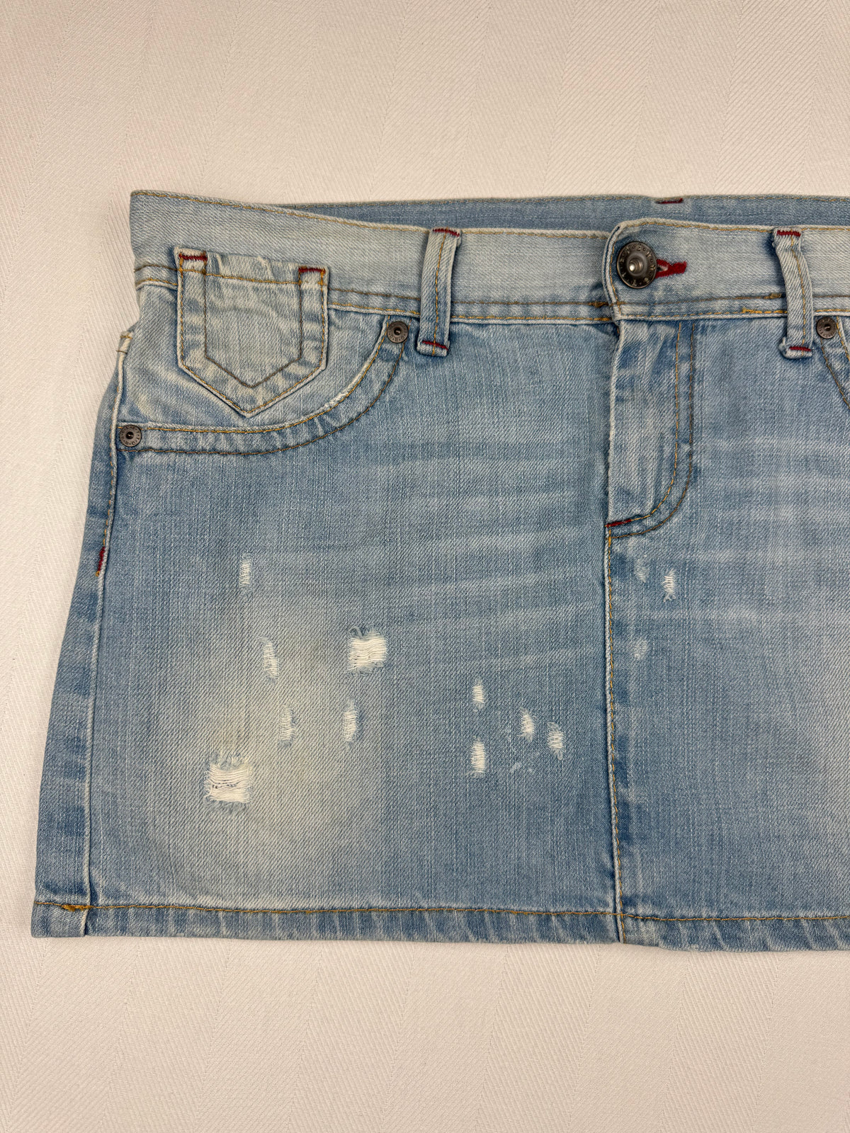 Y2K Denim Miniskirt