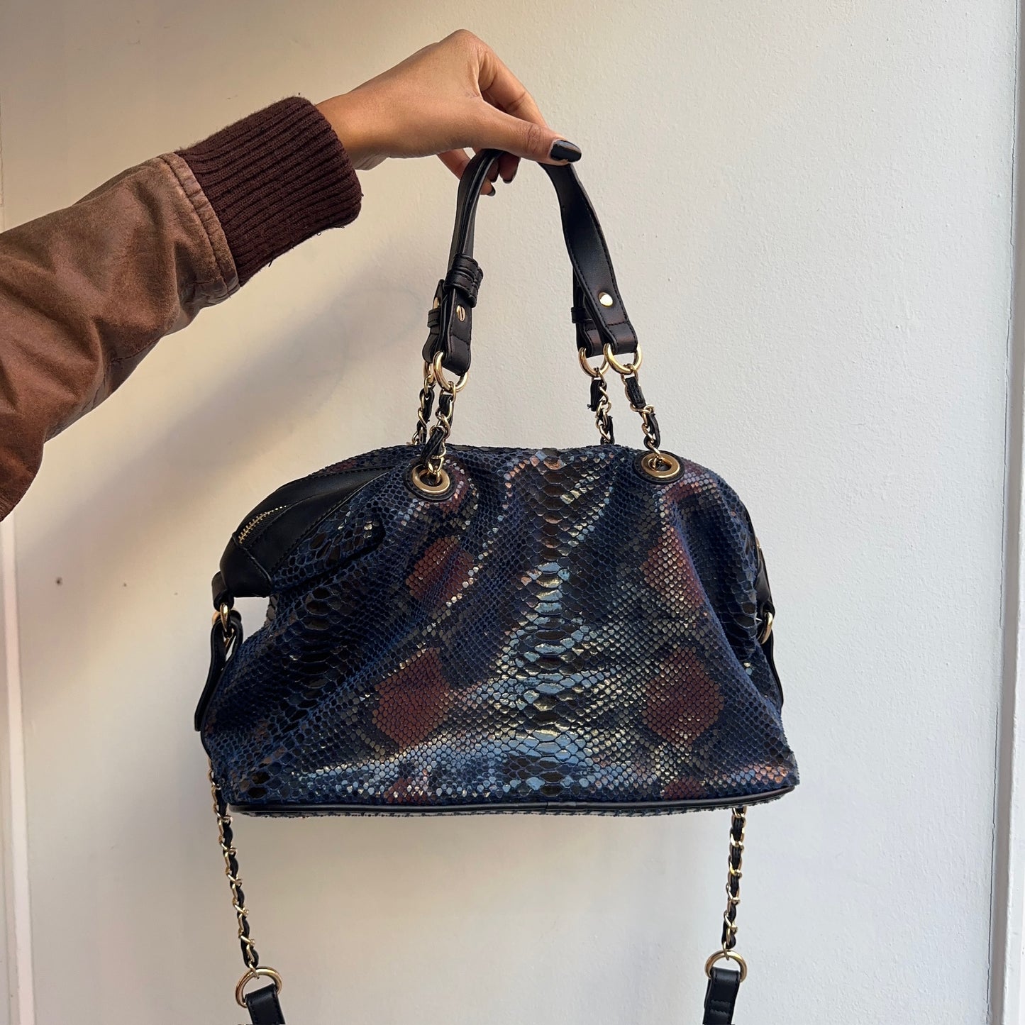 Sequinned Shoulder Bag