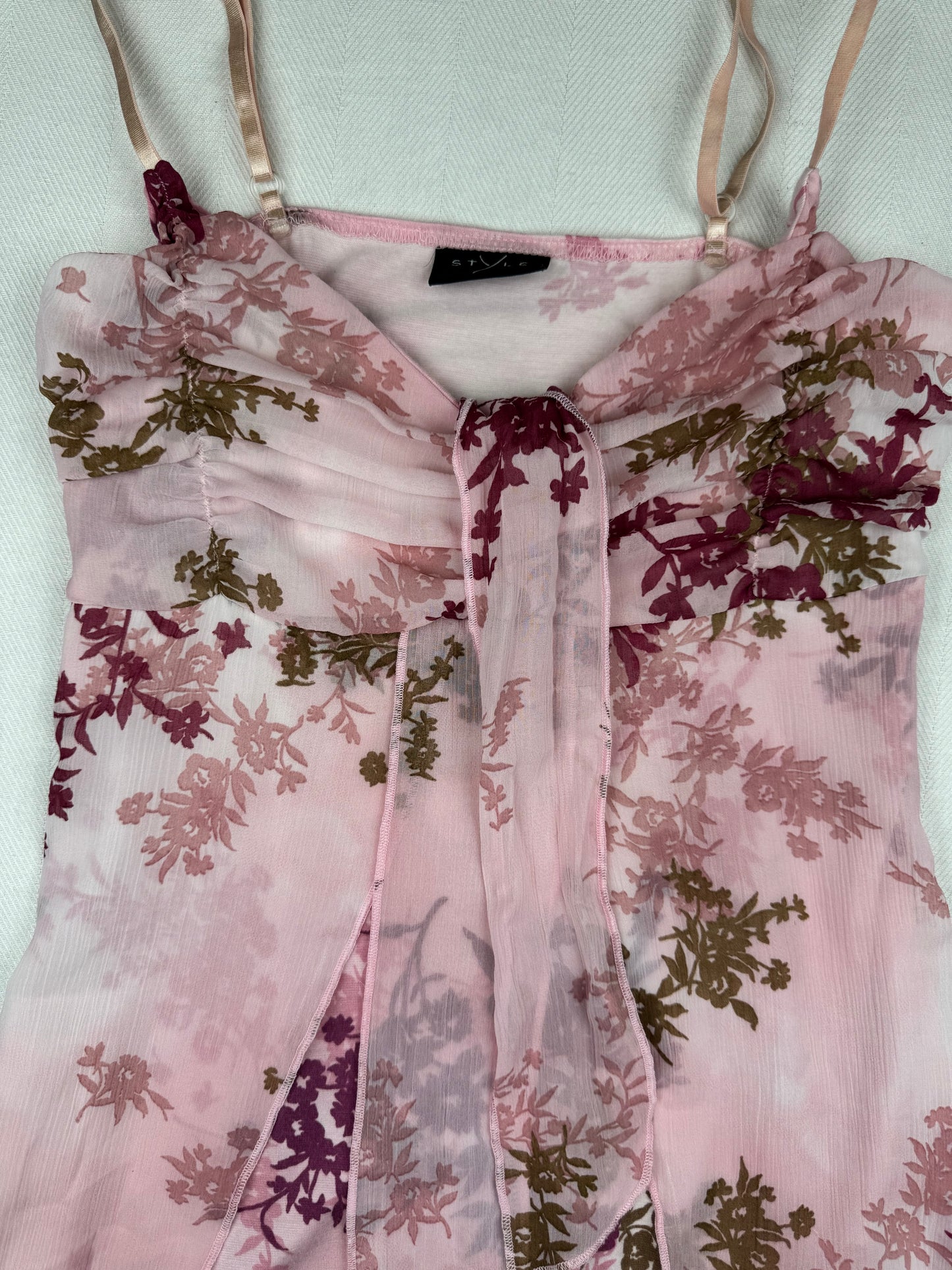 Pink Flower Top