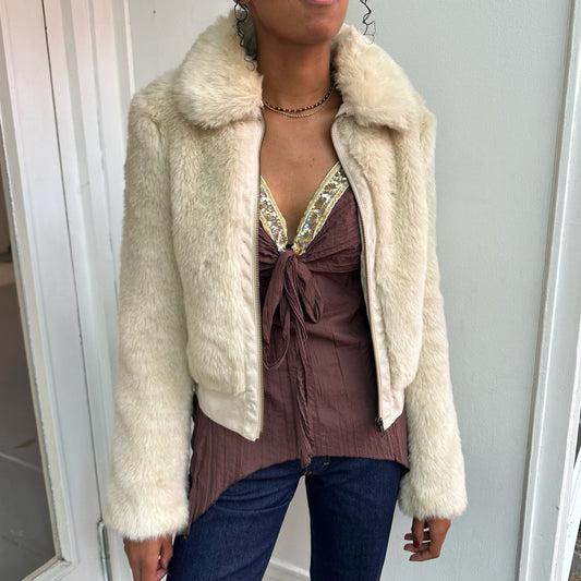 Faux Fur Jacke
