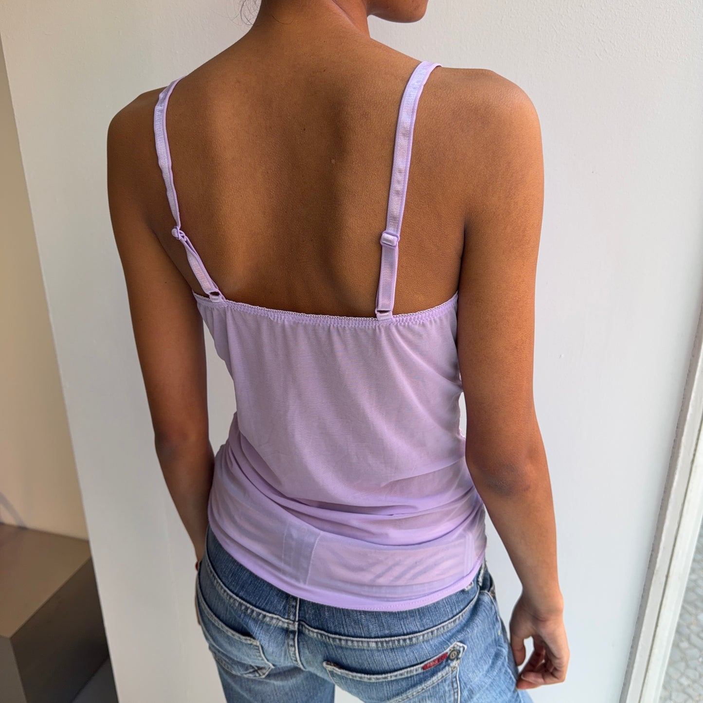 Violet Lace Cami