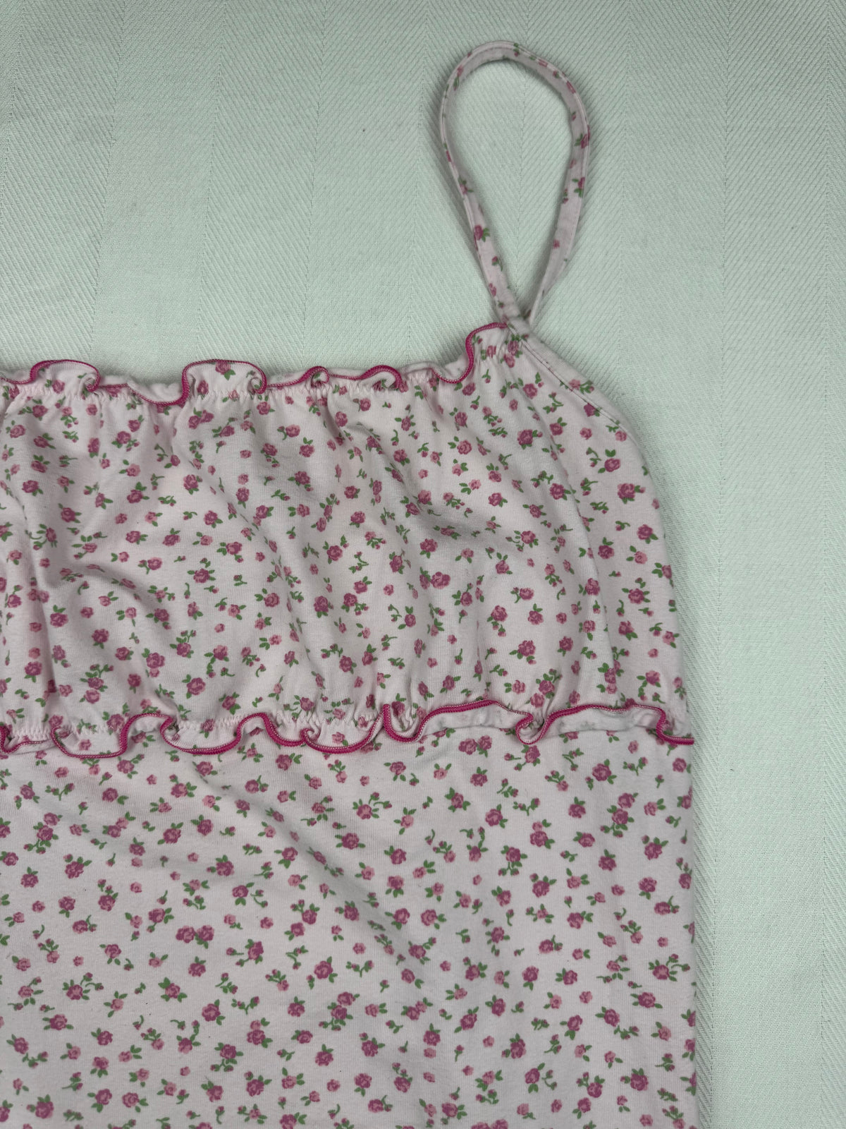 Pink Flower Top