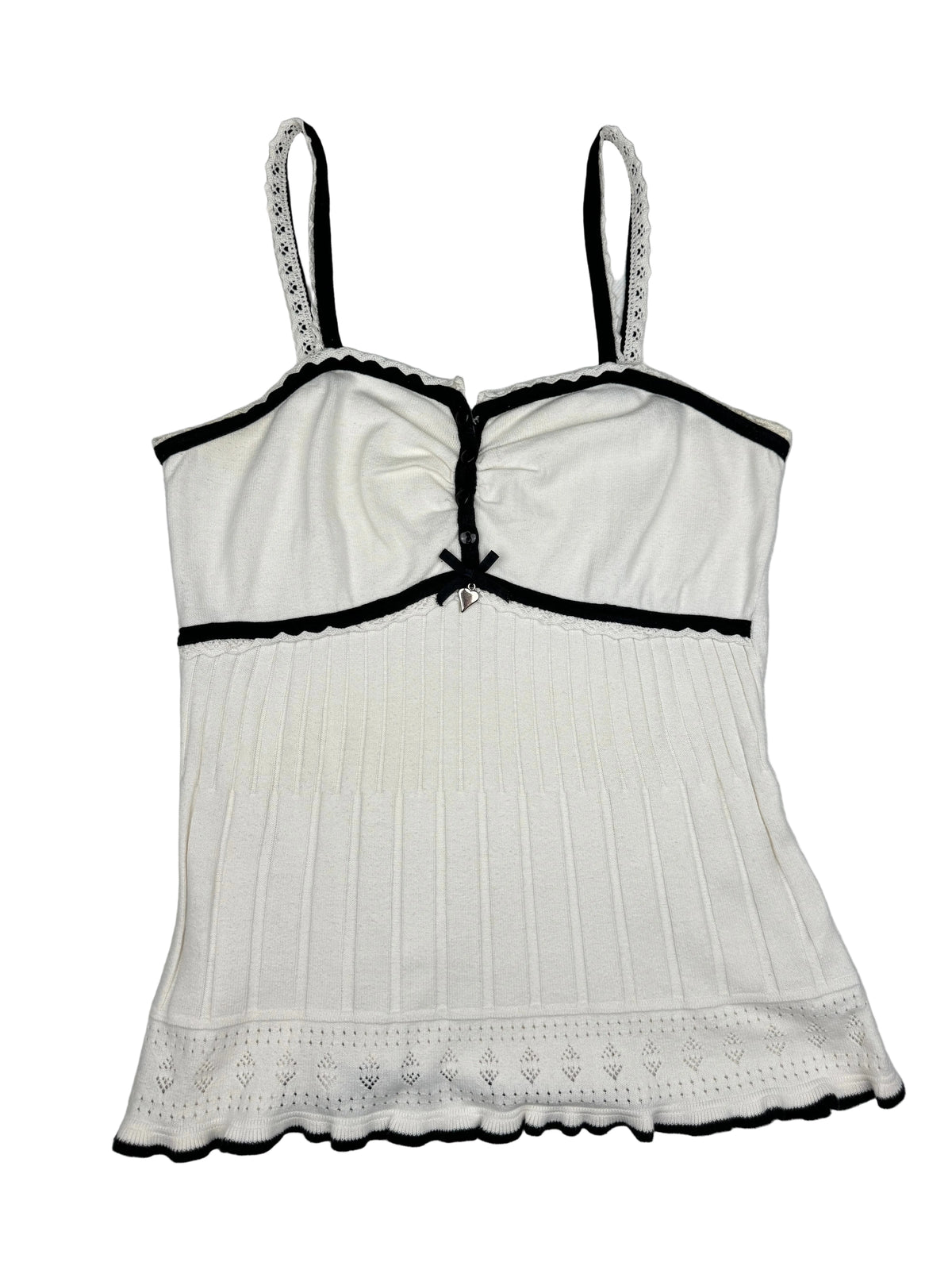 White Coquette Top