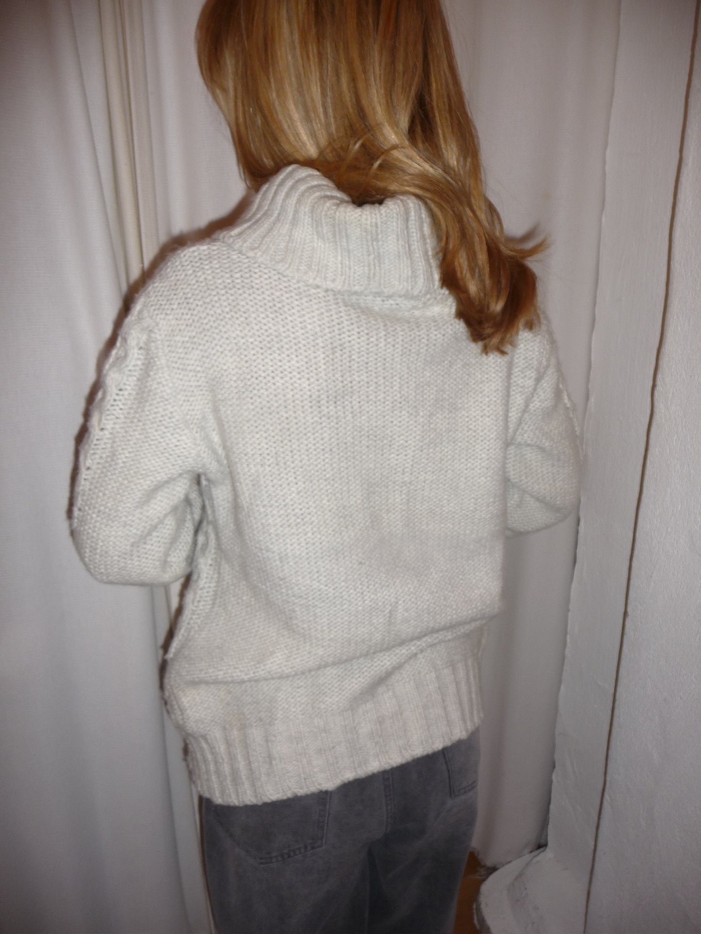 Hellgrauer Cardigan