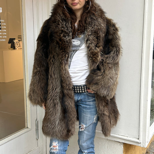 Brown Fur Coat