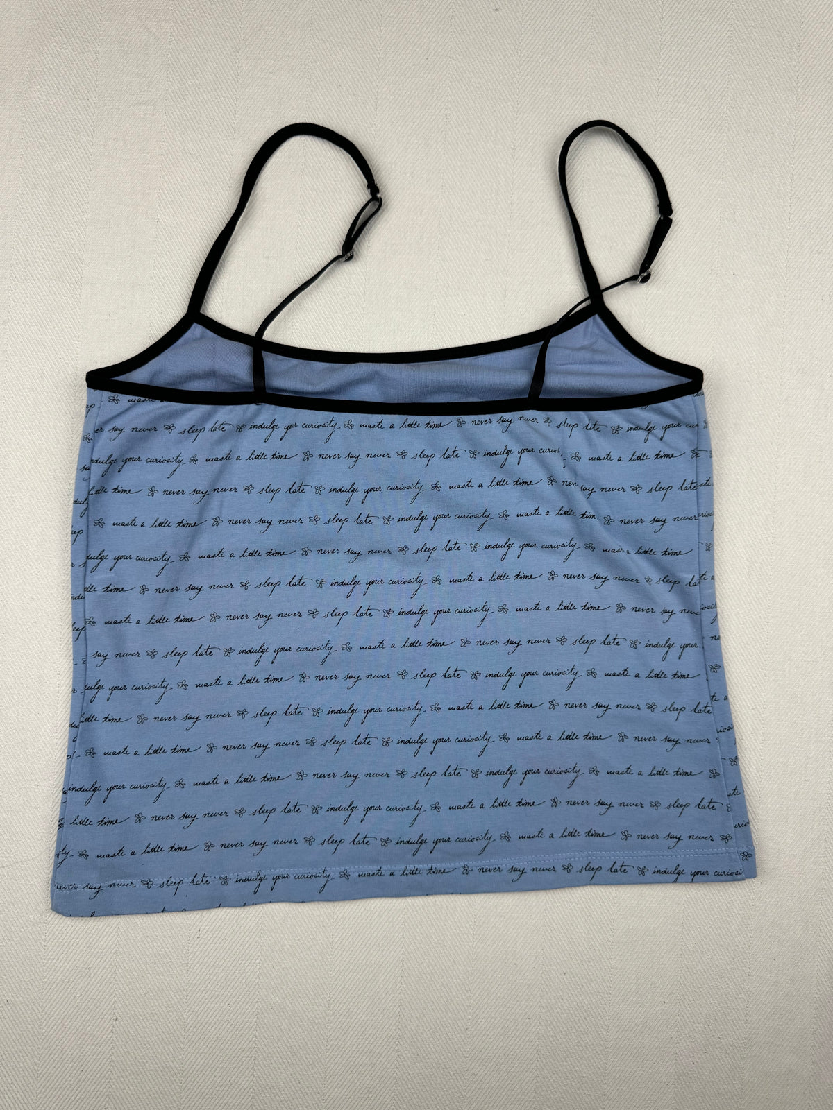 Blue Printed Cami