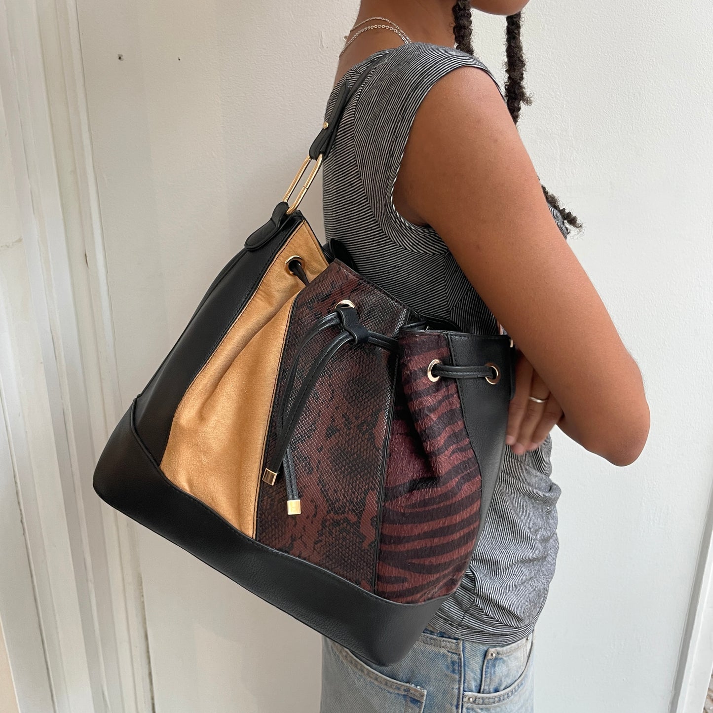 Animal Print Tasche