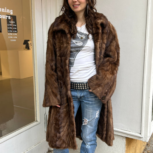 Light Brown Fur Coat