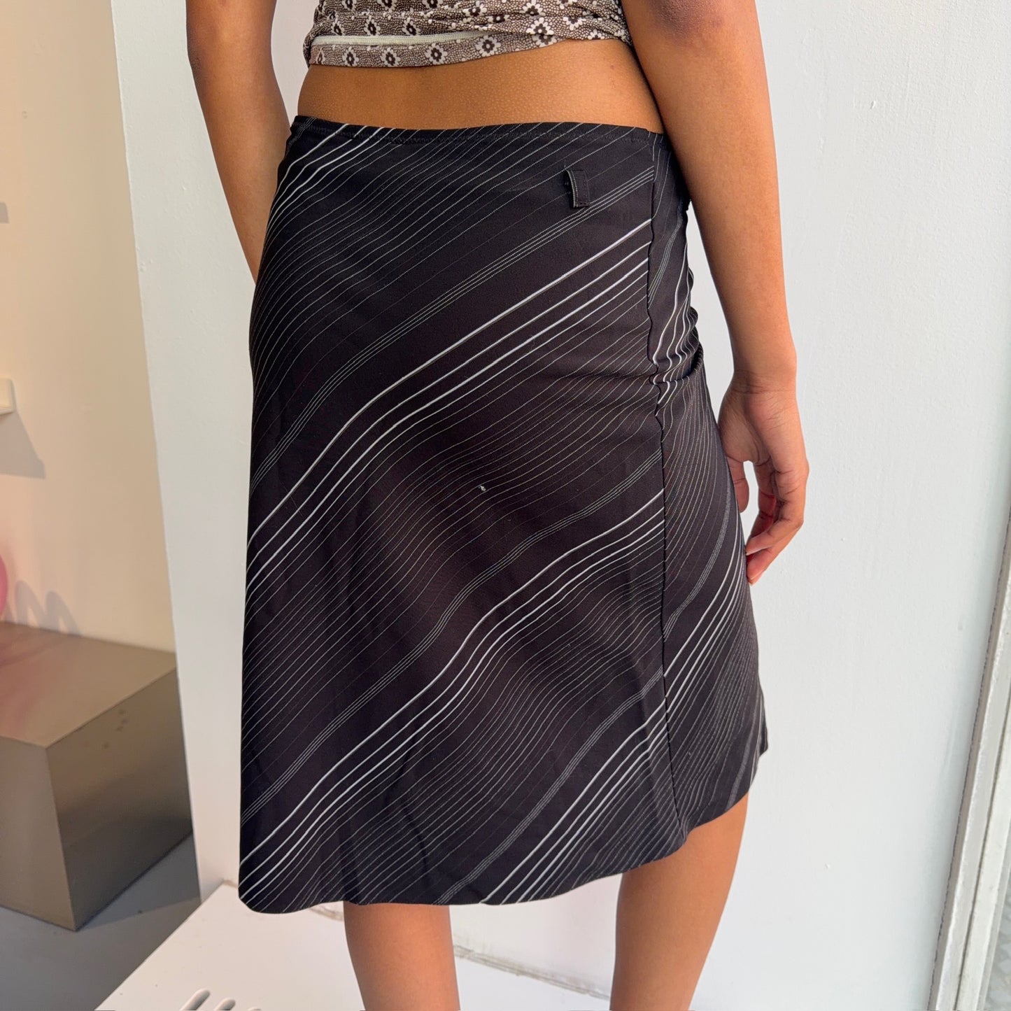 Black Midi Skirt