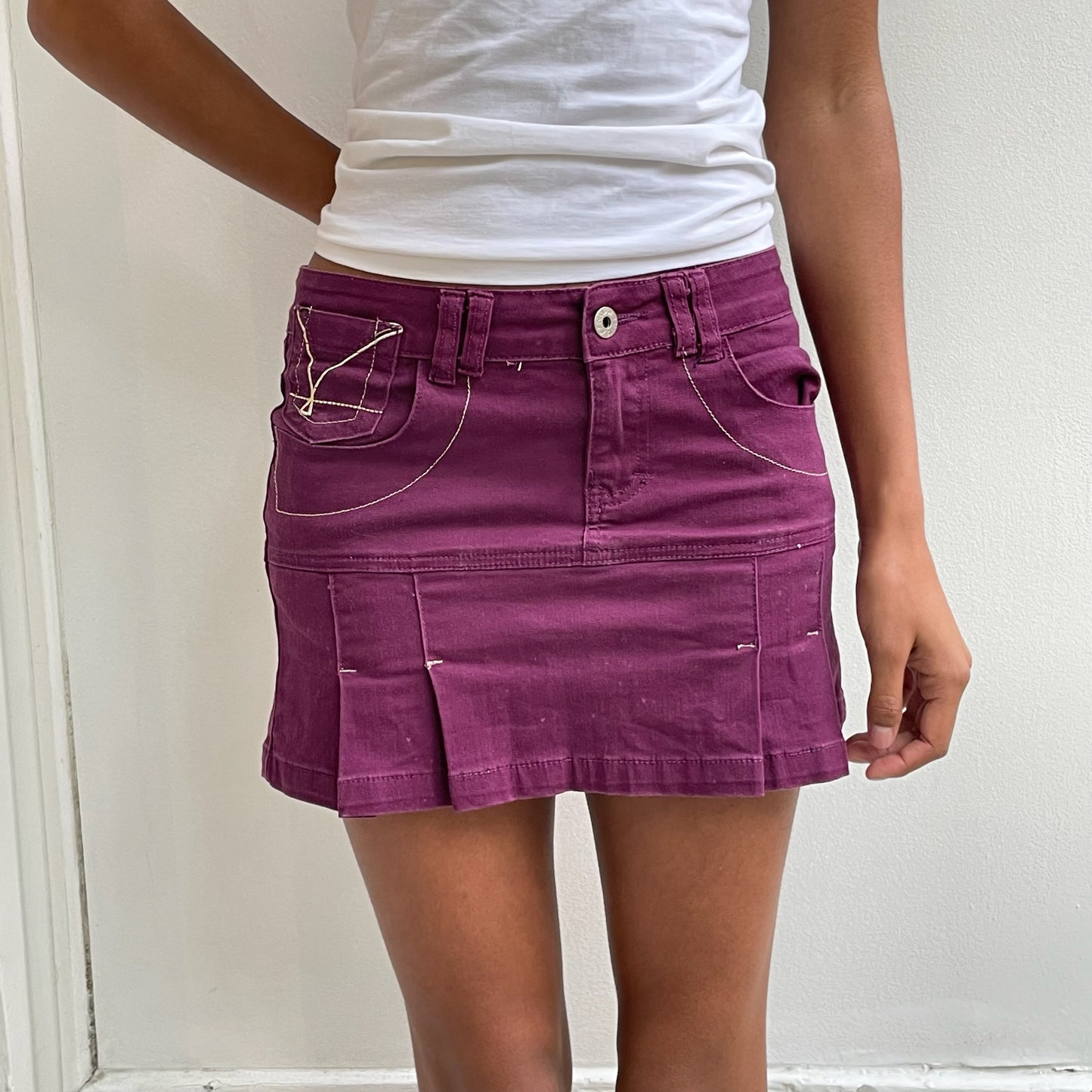 Lila Minirock