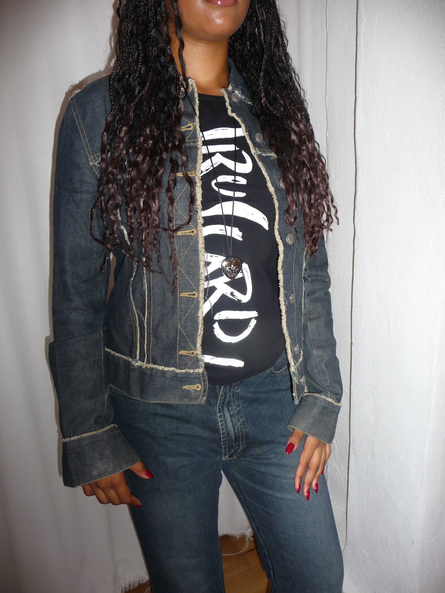 Vintage Jeans Jacke