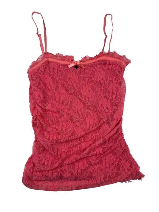 Pink Lace Top