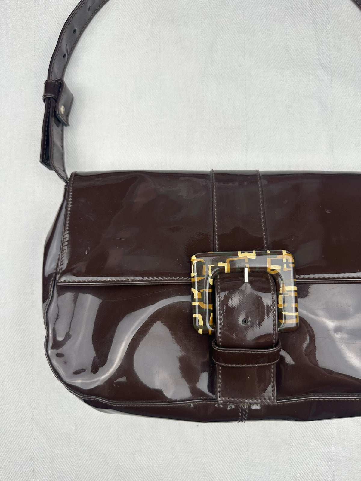 Brown Glossy Bag