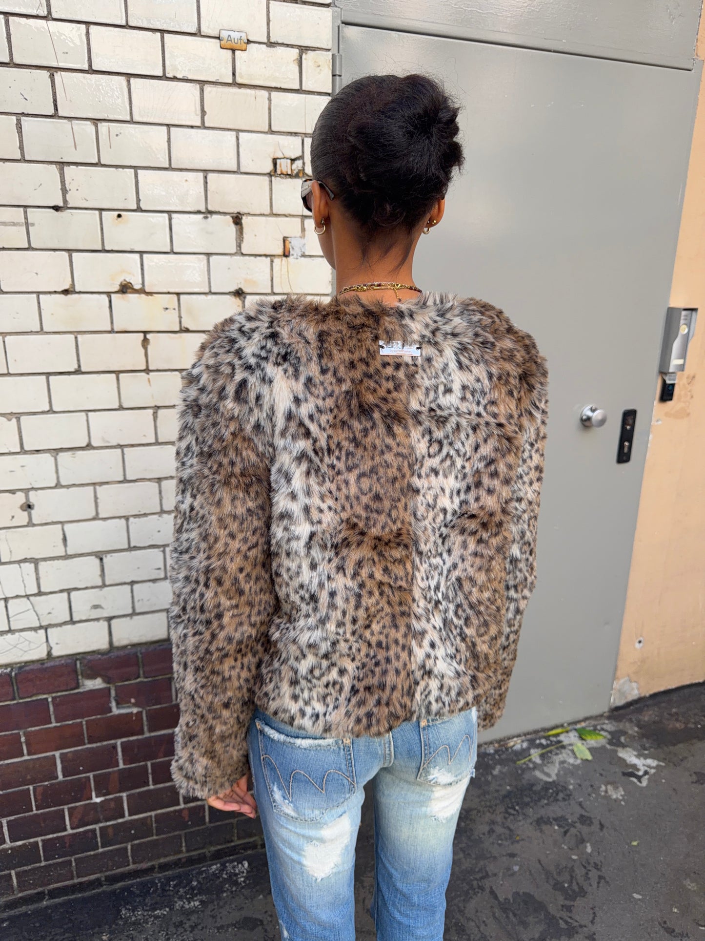 Leo Print Jacket