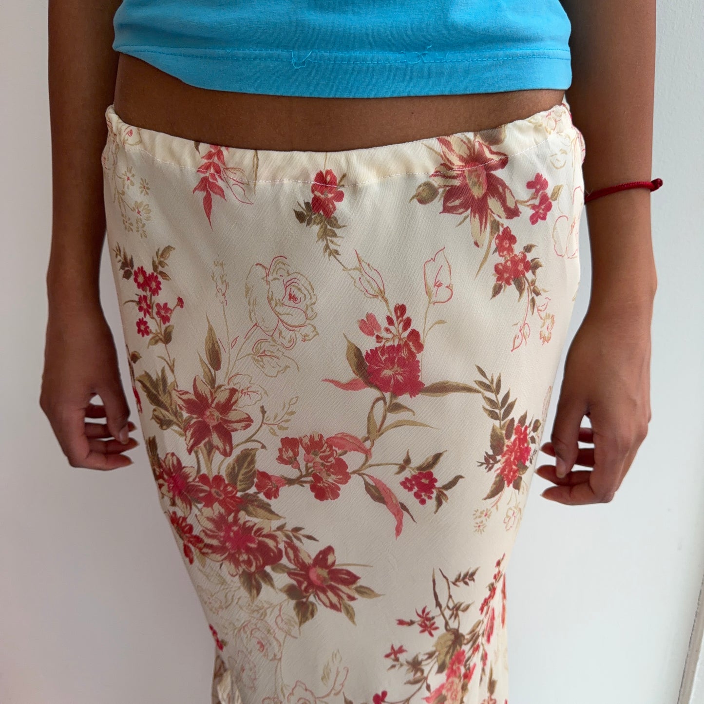 Floral Midi Skirt