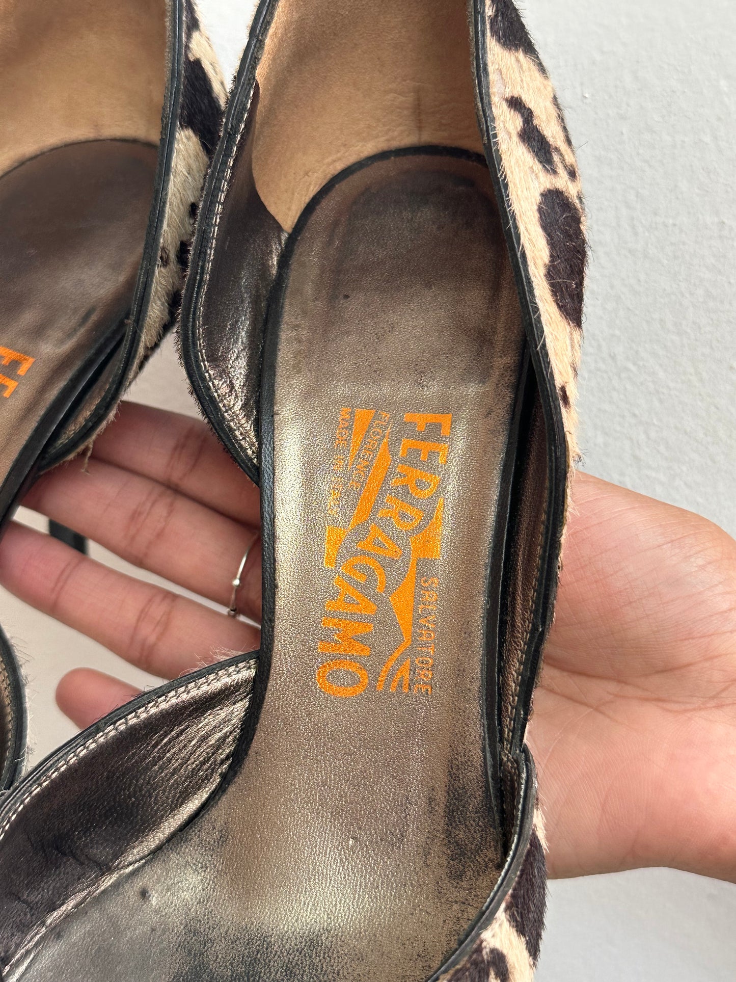 Ferragamo Kitten Heels