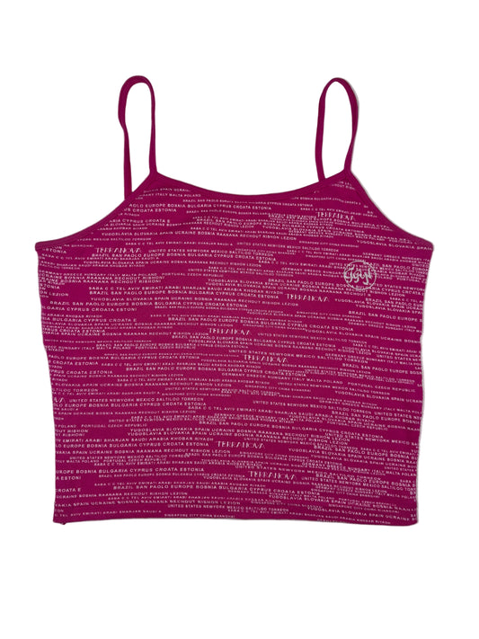 Pink Printed Top