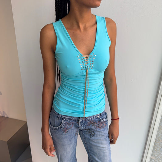 Turquoise Top