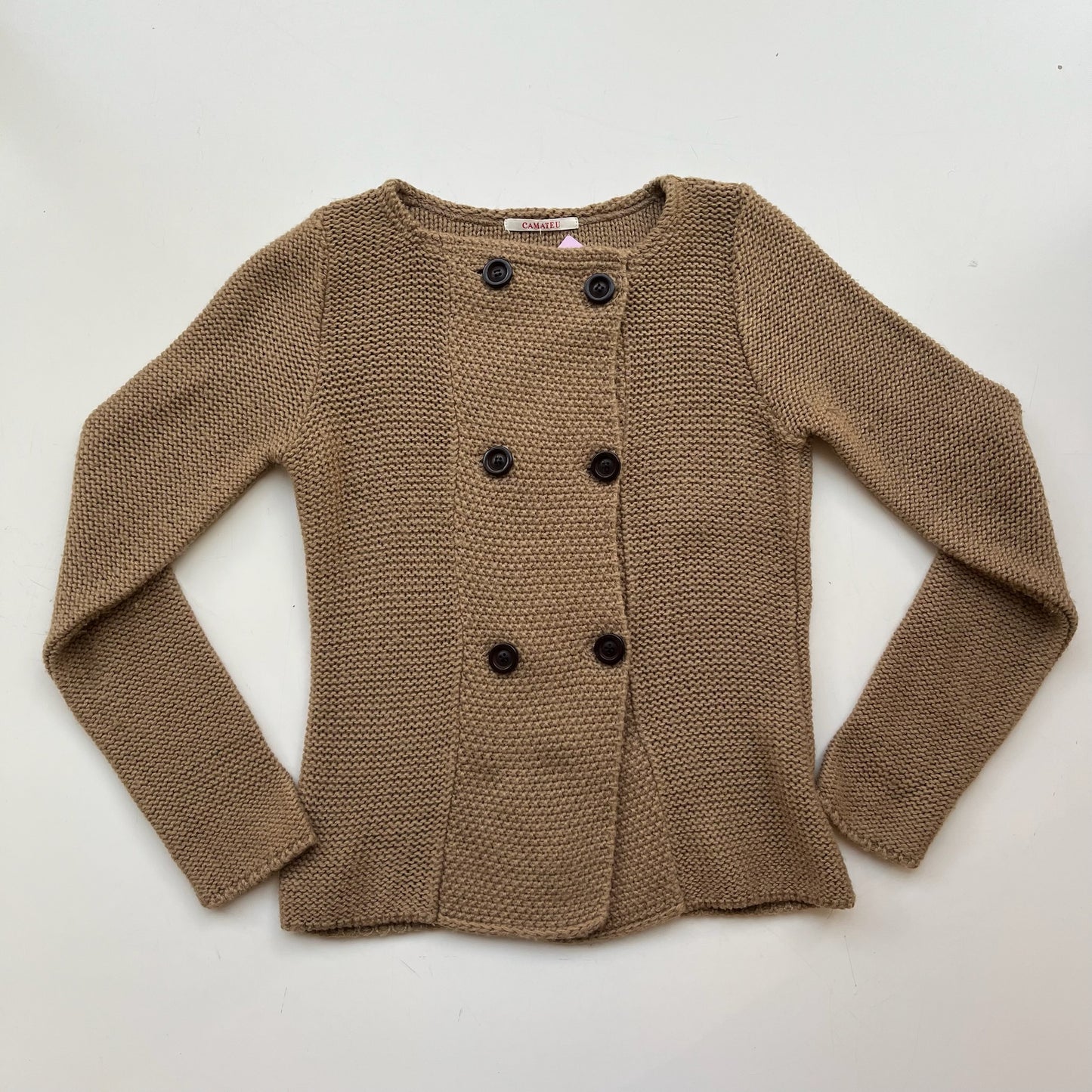 Asymmetrische Strickjacke