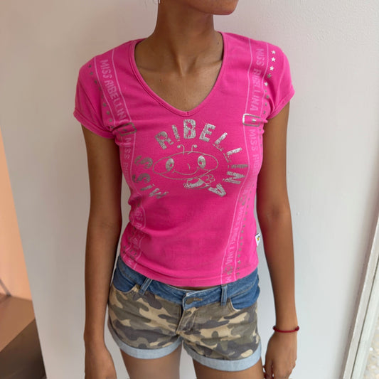 Pink Baby Tee