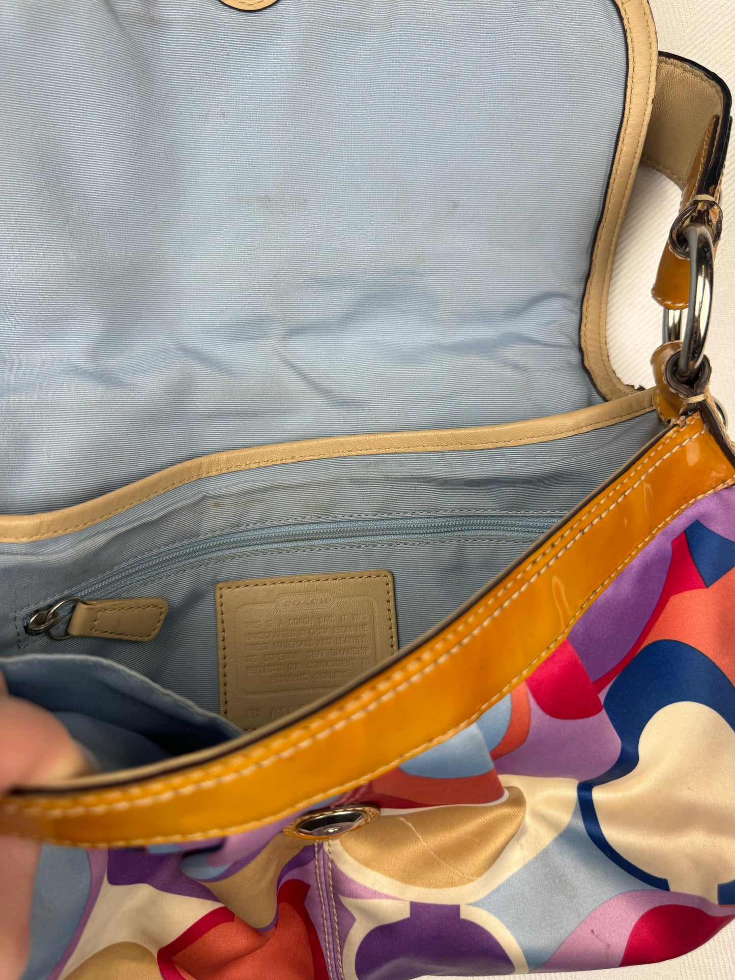 Colorful Coach bag