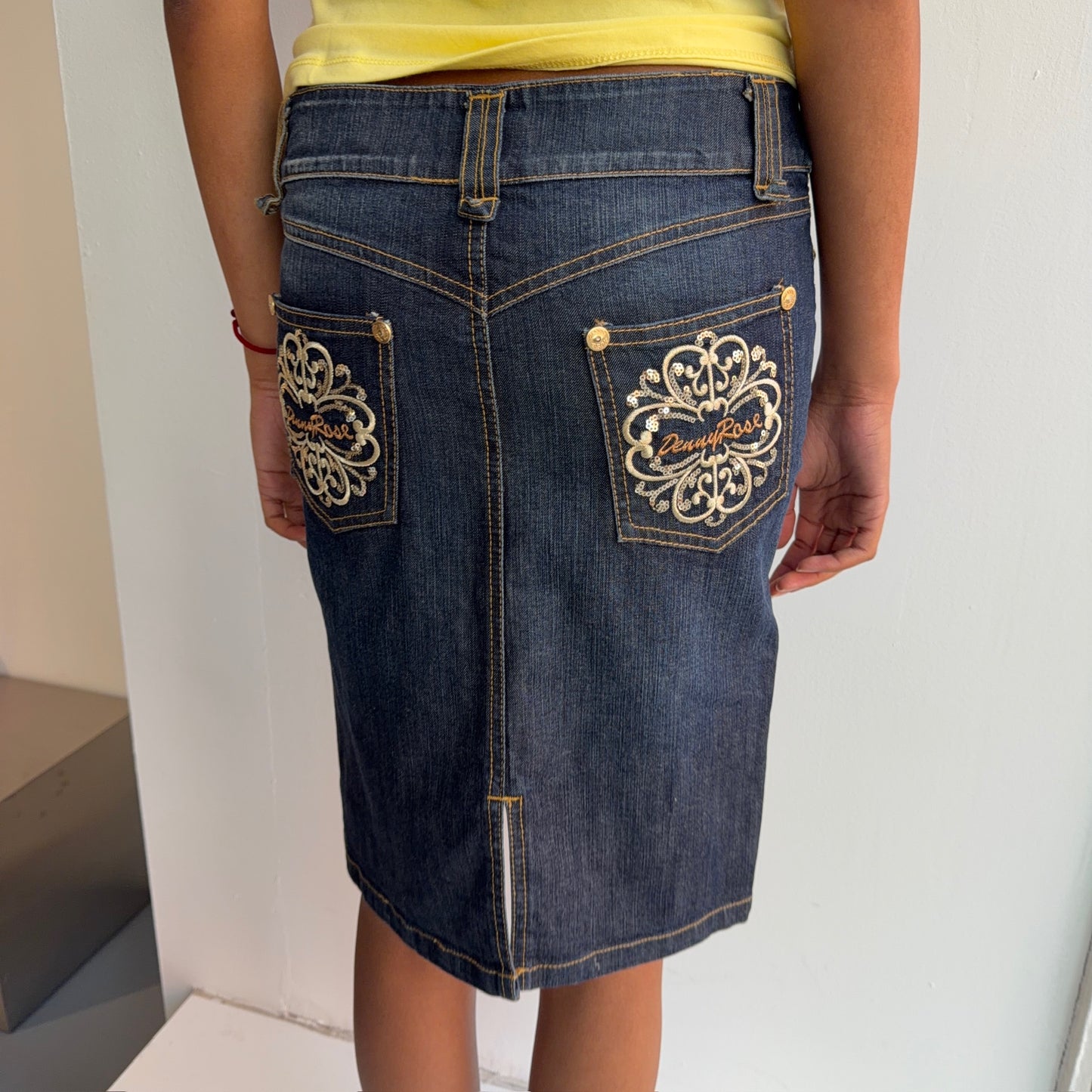 Denny Rose Midi Skirt
