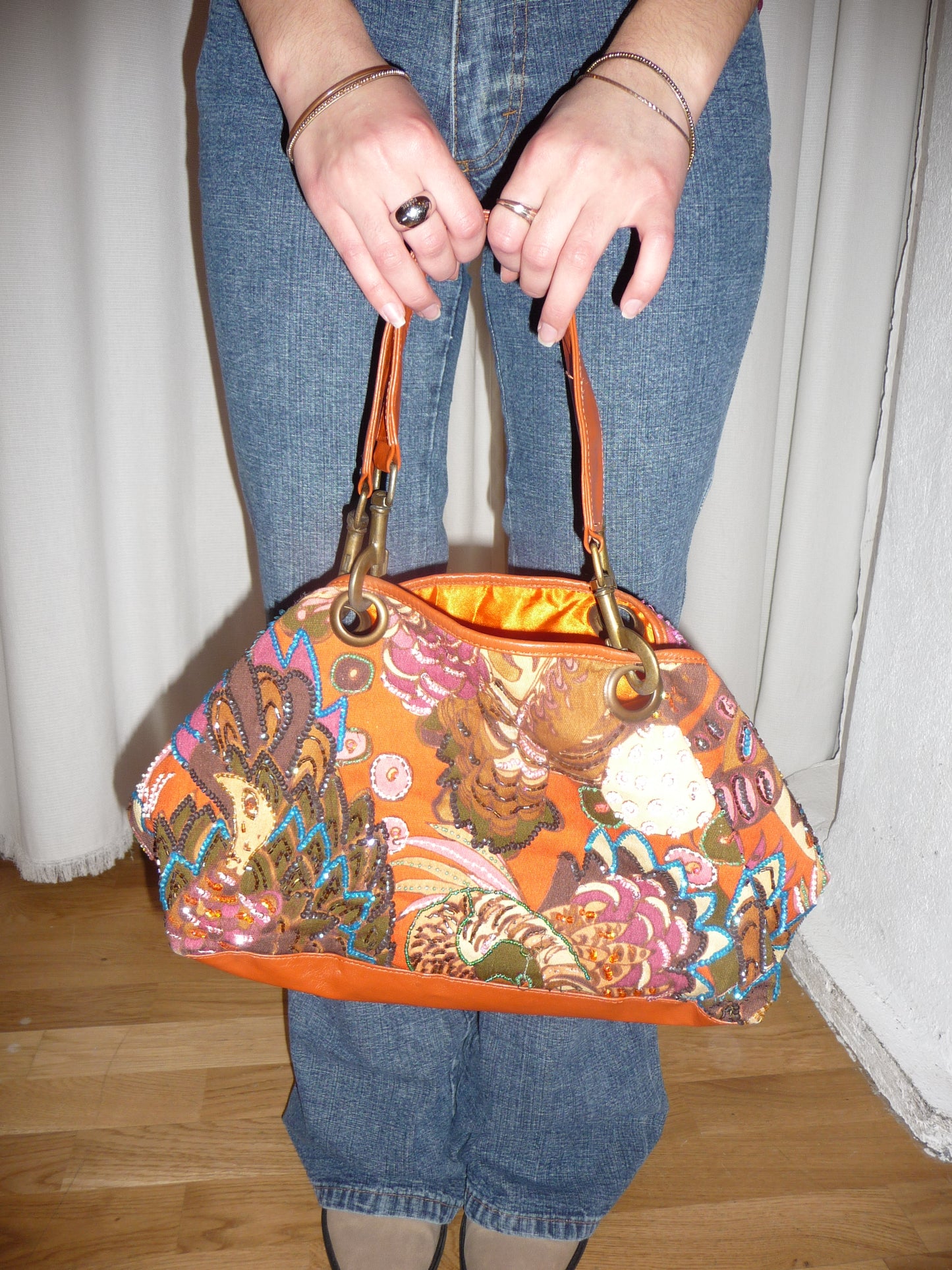 Tasche mit Palietten