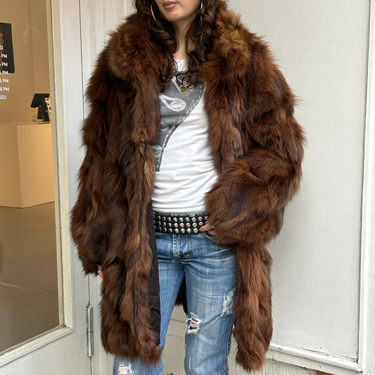 Brown Fur Coat