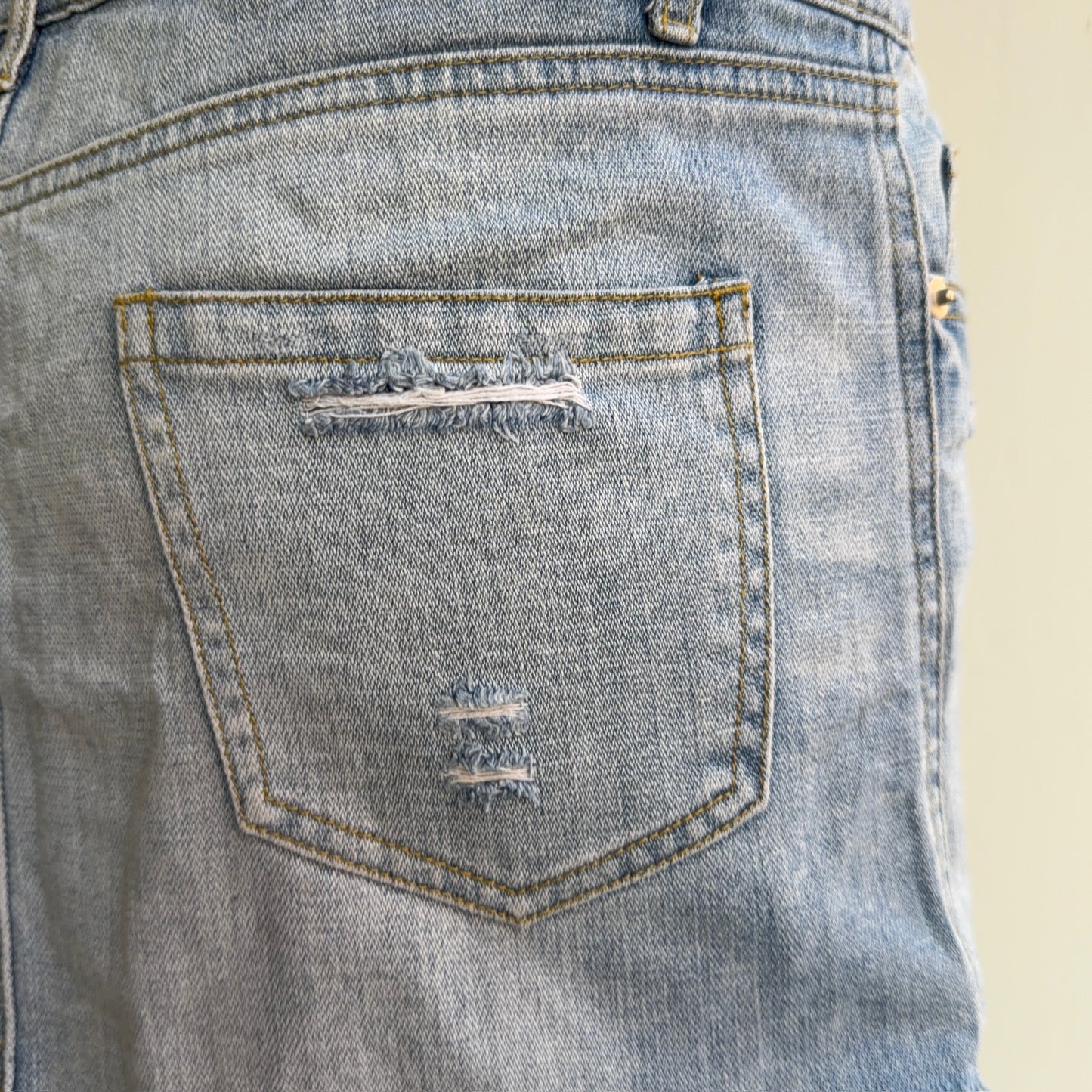Denim Mini Skirt
