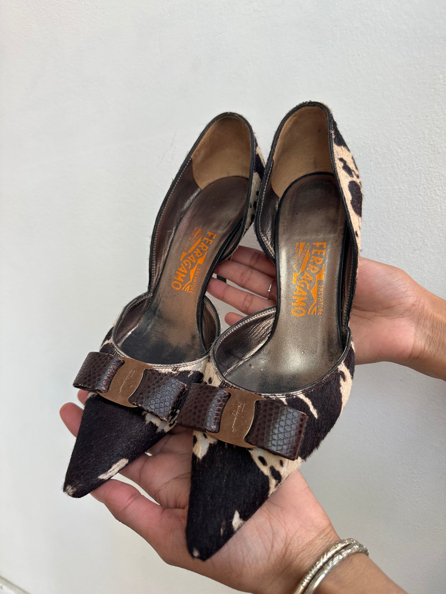 Ferragamo Kitten Heels
