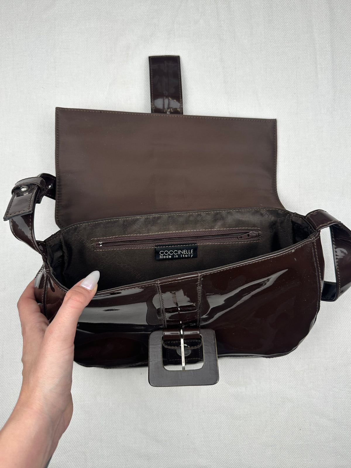Brown Glossy Bag