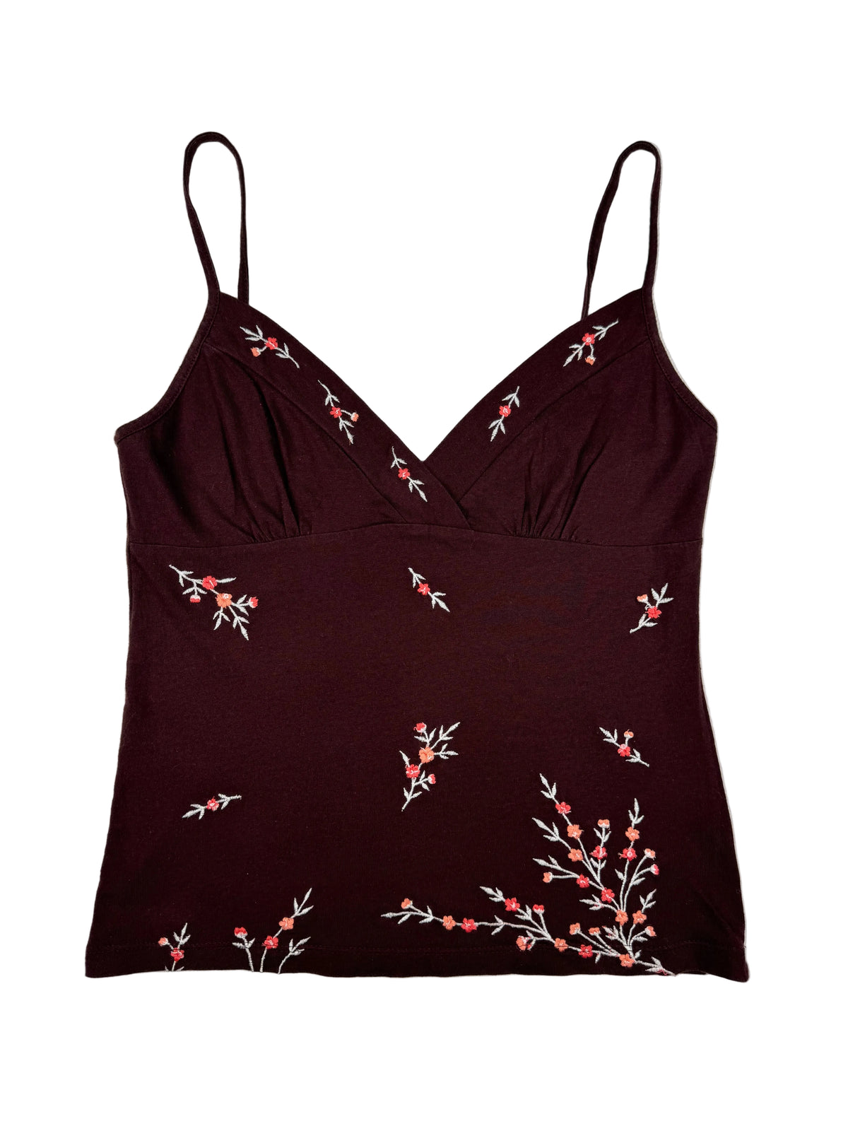 Brown Flower Top