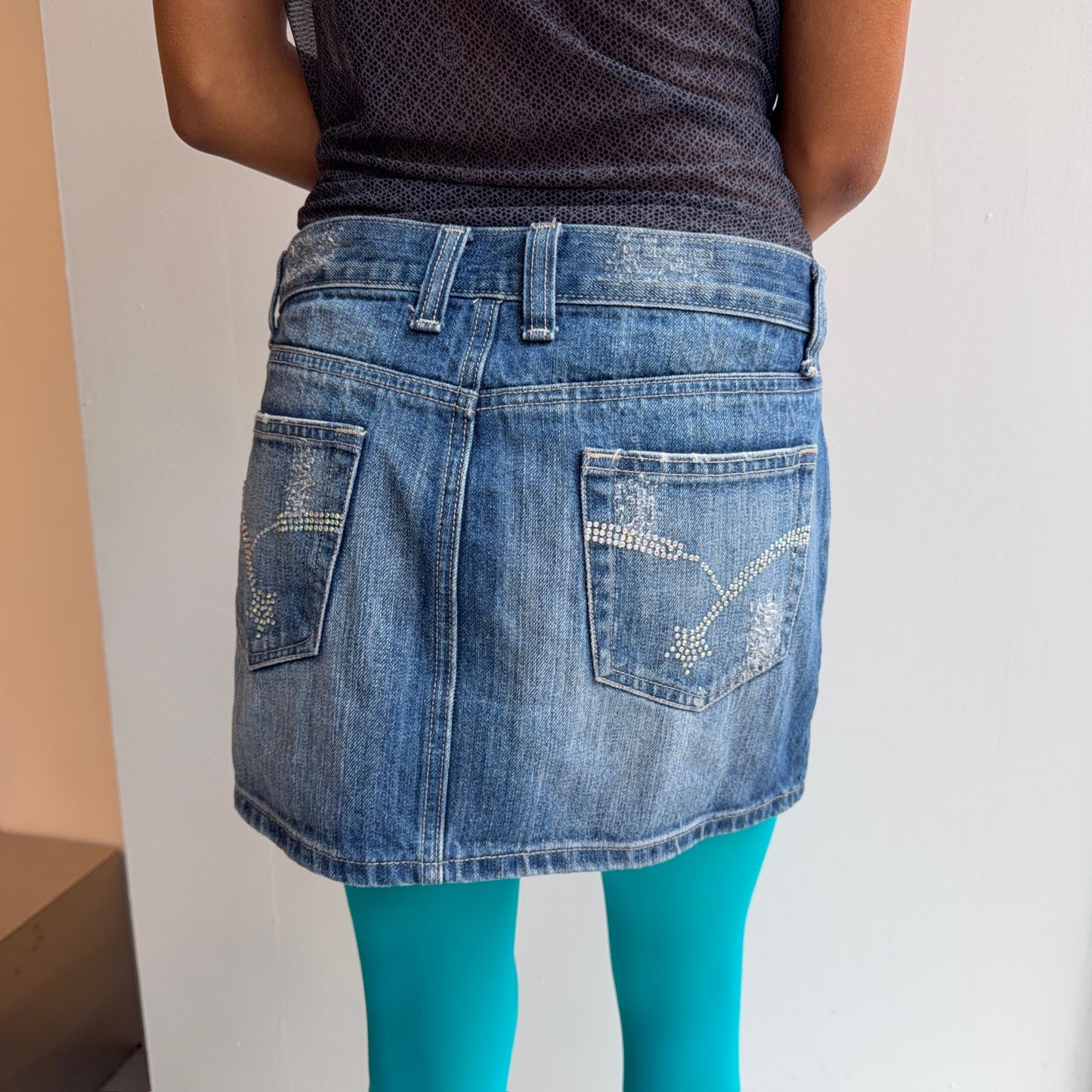 y2k Denim Skirt