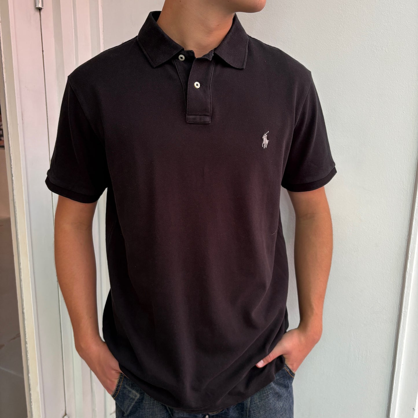 Schwarzes Ralph Lauren Polo