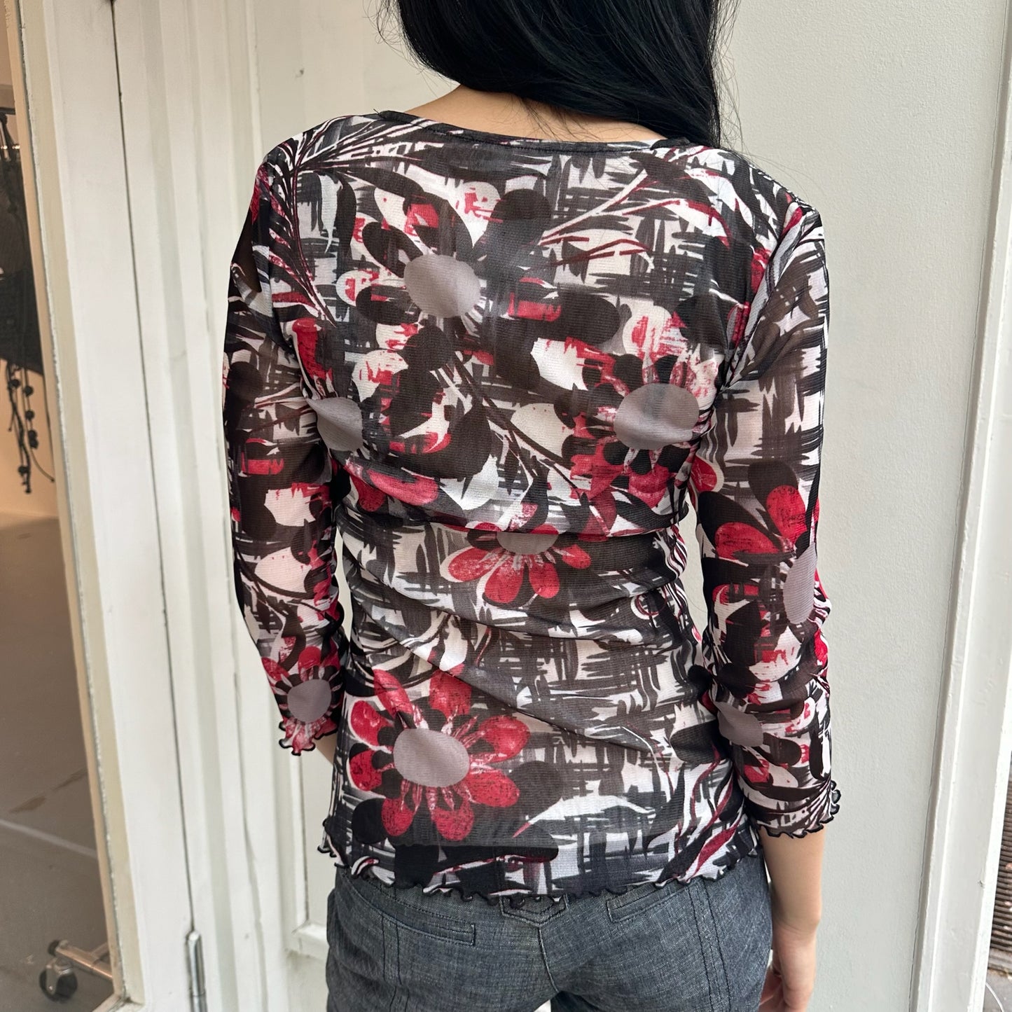 Long Sleeve mit Muster