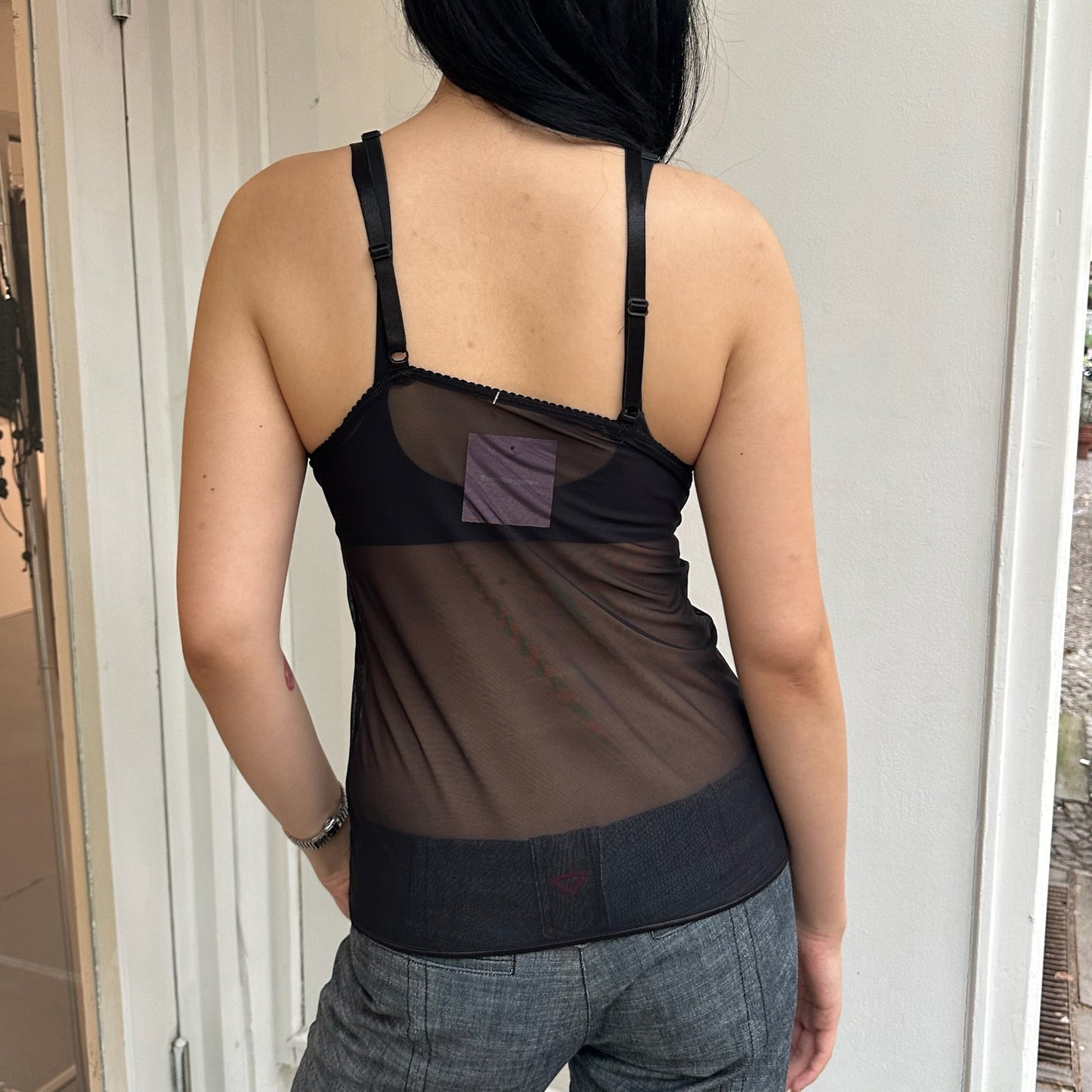 Schwarzes Cami