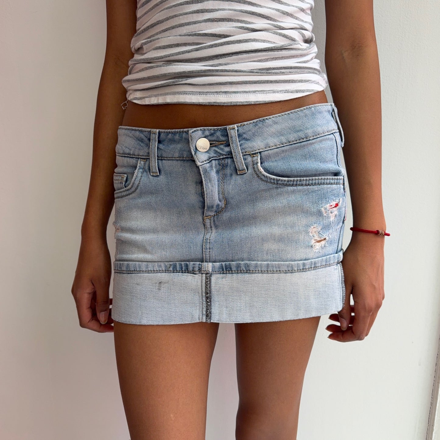 Y2K Denim Skirt