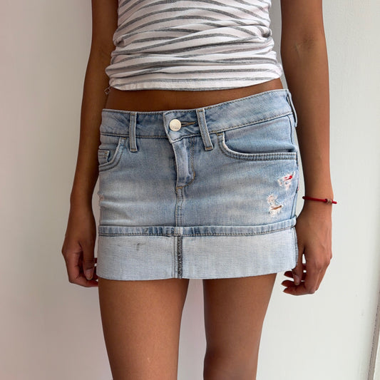 Y2K Denim Skirt